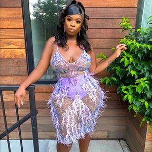 Plus birthday party dress